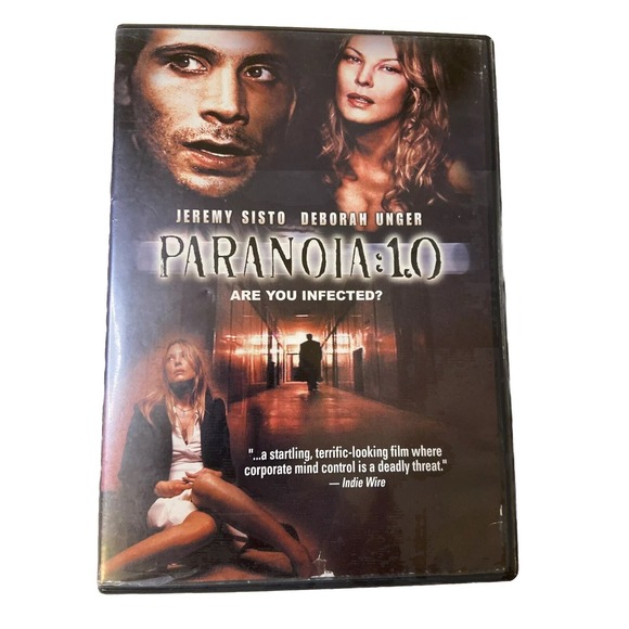 Other - Paranoia 1.0 Dvd Horror 2005 Screener Rare Htf Jeremy Sisto‎ Udo Kier